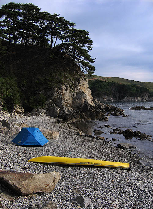 логово морского каякера